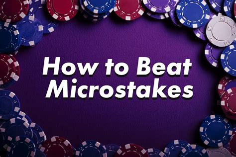 micro stakes poker|How to Beat Microstakes Poker: Pre.